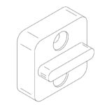 CORREDERA STEL-Q FIJACION PARED