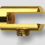 Soporta Estante Metálico Redondo Zamak 5/6MM - 15MM/Salida:27MM