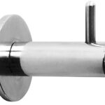 PERCHA INOX VIDRIO 8/10MM CON TALADRO 12MM