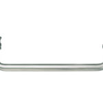 POMO + TOALLERO   20MM - ENTRE TALADROS: 600MM - VIDRIO 8/10/12MM