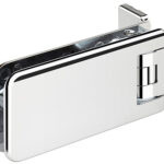 BISAGRA MAMPARA CON 2 AGUJEROS DE RETENCI N REGULABLE 8/10