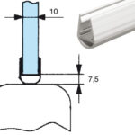 JUNTA DE ESTANQUEIDAD 10MM "BURBUJA" - LONGITUD: 2900MM