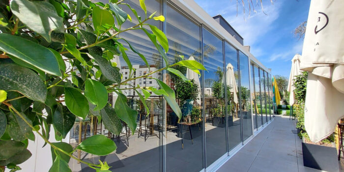 Corredera Panoramica de Cristal Acristalia