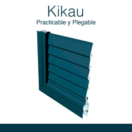 Extrual Mallorquina KIKAU - Contraventana Practicable