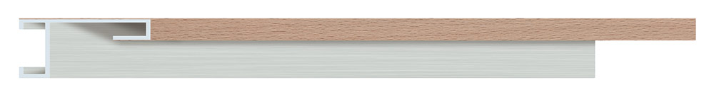 Moldura 427/114 ALUMINIUM Haya Molgra - Vista frontal del producto