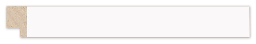 Moldura 1041/602 ANILINE Blanco Molgra - Vista frontal del producto