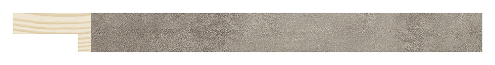 Moldura 1063/420 IRON Plata Molgra - Vista frontal del producto