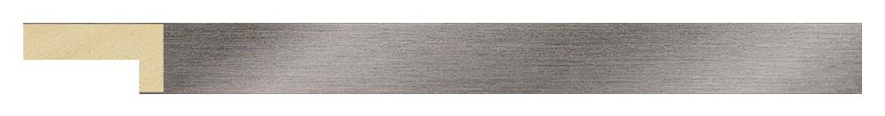 Moldura 1063/491 SATIN Plata Molgra - Vista frontal del producto