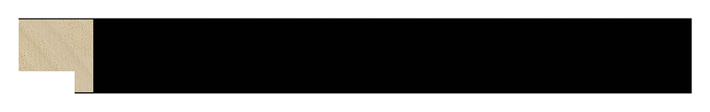 Moldura 1079/234 VANGUARDIA Negro Molgra - Vista frontal del producto