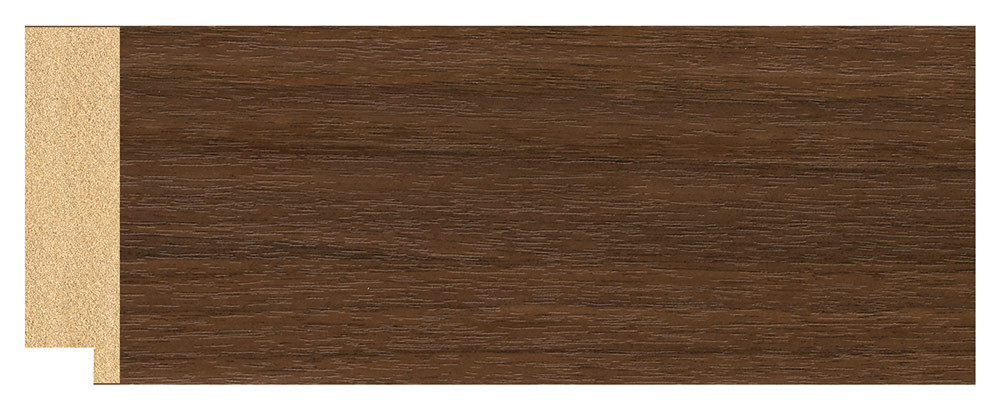 Moldura 1170/222 MDF Nogal Molgra - Vista frontal del producto