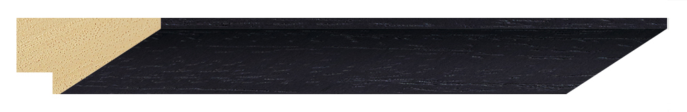 Moldura 1240/514 PIRAMIDES Negro Molgra - Vista frontal del producto