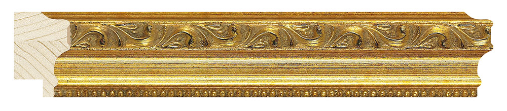 Moldura 9610/31 BARROCO Oro Molgra - Vista frontal del producto