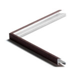 Moldura 410/117 ALUMINIUM Wengue