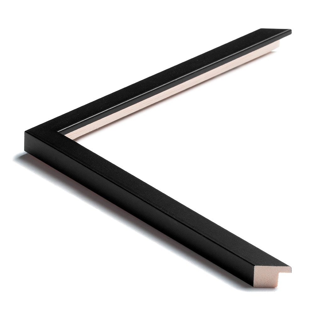 0002-1040234a Moldura 1040/234 VANGUARDIA Negro - Imagen 1