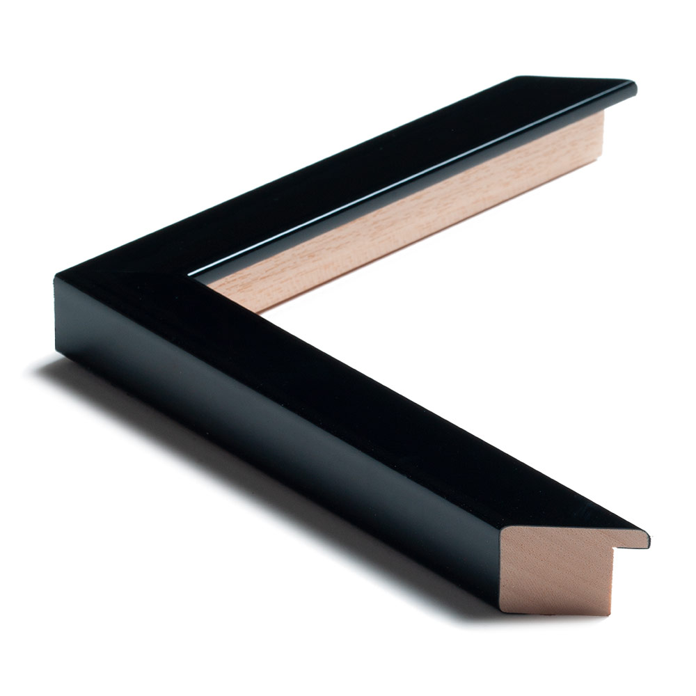 0002-1099254a Moldura 1099/254 PIANO Negro - Imagen 1