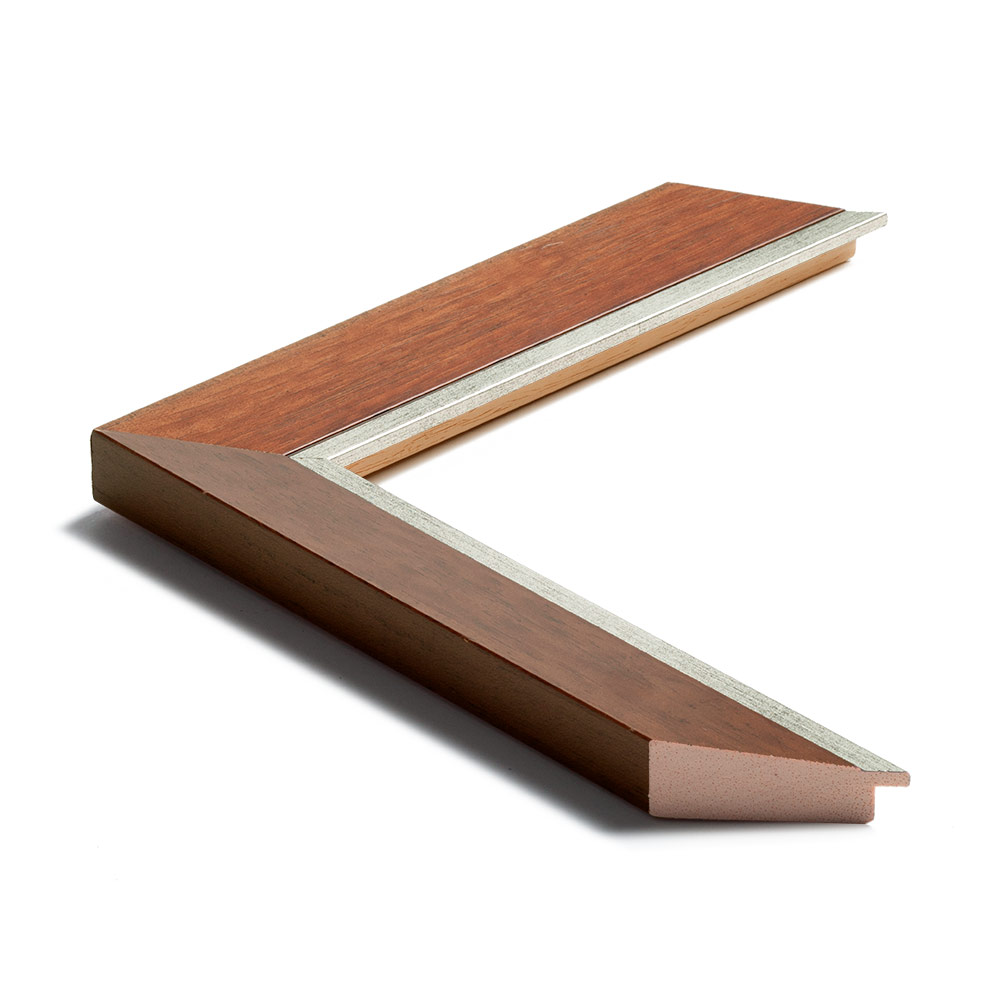 0002-356673a Moldura 3566/73 RETRO Plata - Imagen 1